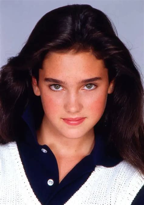 young jennifer connelly|40 Beautiful Photos of a Young Jennifer Connelly in the 1980s